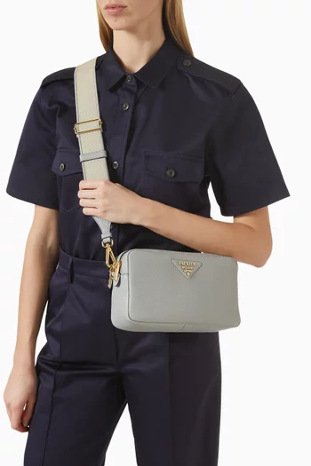 Small Shoulder Bag in Calfskin Leather