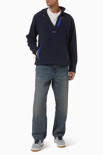 Summit Quarter Zip Sweatshirt in Polar Fleece