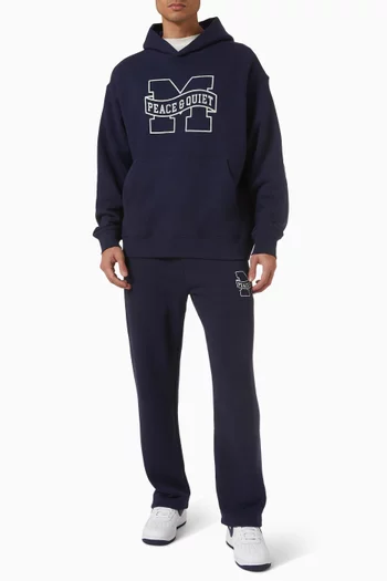 Banner Hoodie in Cotton