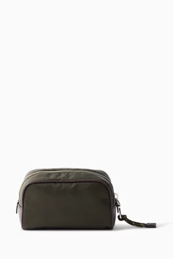 حقيبة سبيد روك صغيرة نايلون معاد تدويره وجلد