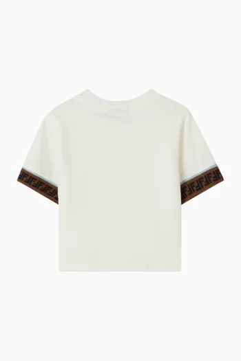 تي شيرت بشعار FF قطن