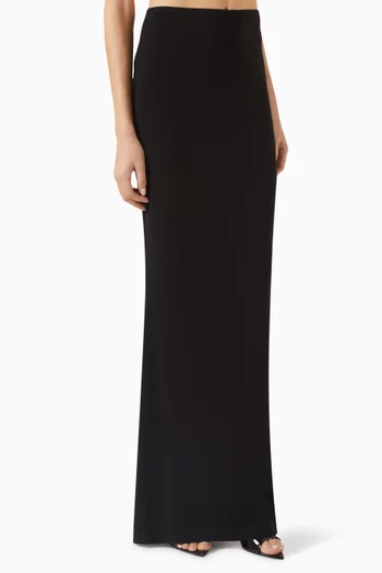 Obie Maxi Skirt in Poly Lycra