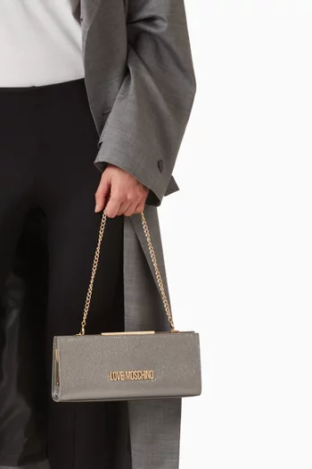 Smart Daily Shoulder Bag in Faux Leather