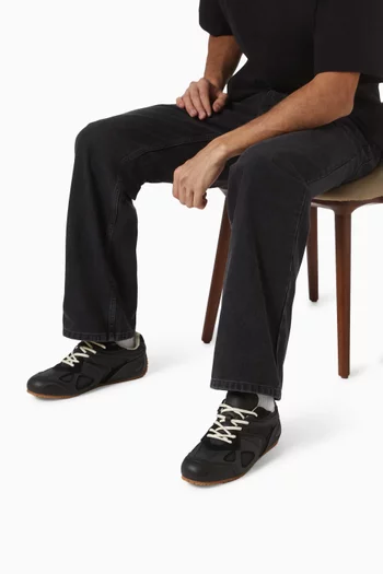 Slow Runner Sneakers in Leather