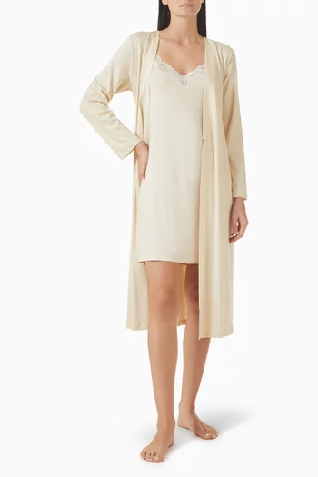 Spaghetti Dress in Cotton