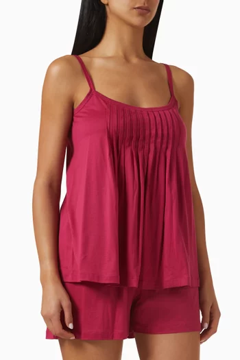 طقم بيجاما بلوزة وشورت