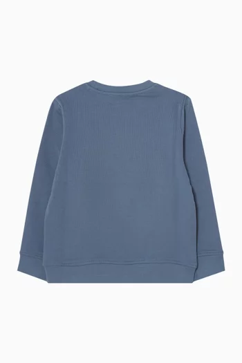 Whale-print Sweatshirt