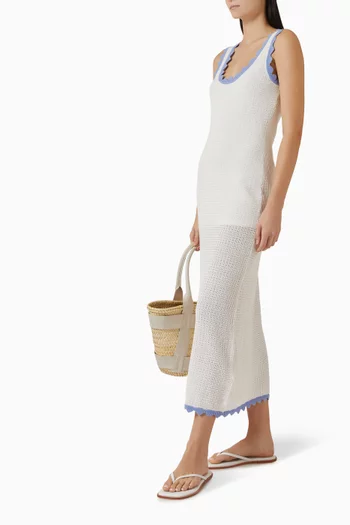 Rae Contrast Knit Dress