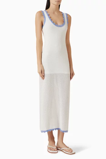 Rae Contrast Knit Dress