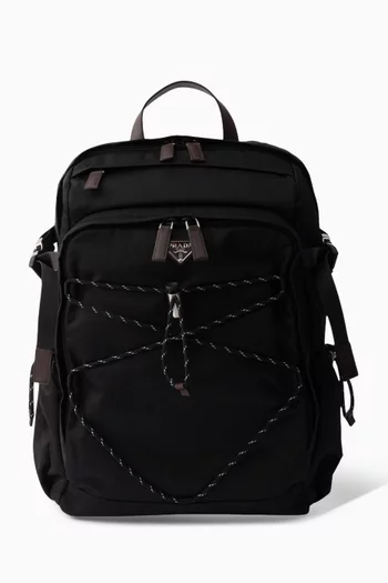 Speedrock Backpack in Re-Nylon & Leather