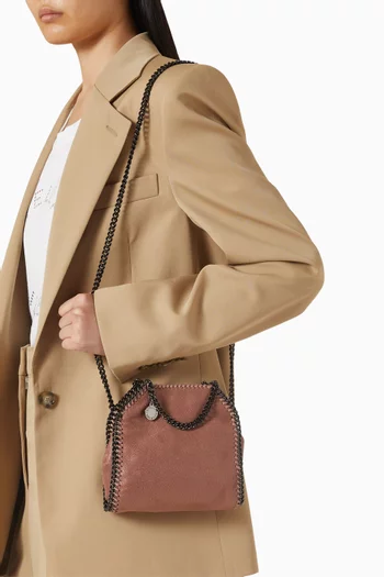 Falabella Tiny Tote in Shaggy Deer