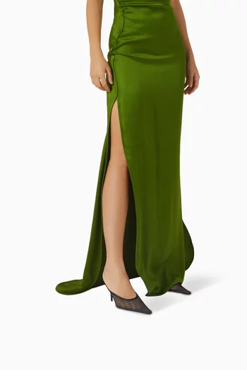 Sloan 75 Mules in Mesh & Leather