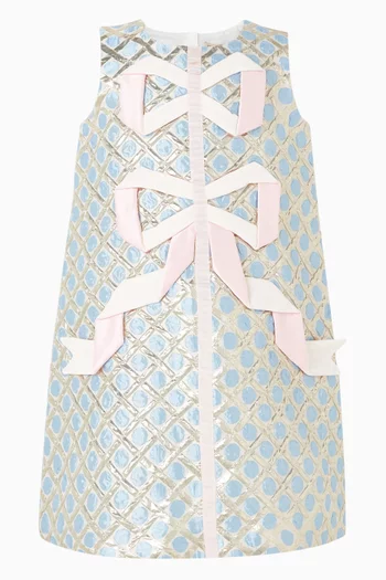 Origami Ribbon Shift Dress