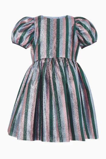 Puff Sleeve Bodice Dress