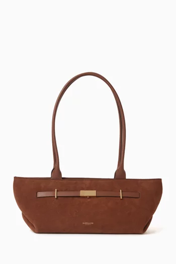The New York Shoulder Bag in Suede