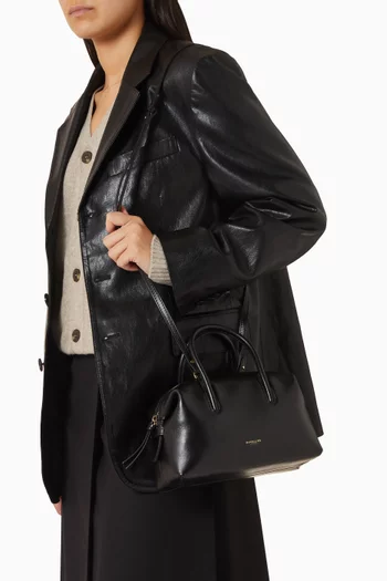 حقيبة يد ستوكهولم صغيرة جلد حبيبي