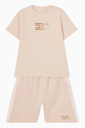 شورت بشعار الماركة قطن