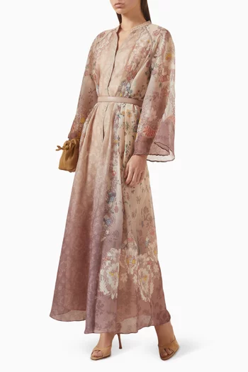 فستان روزرال طويل