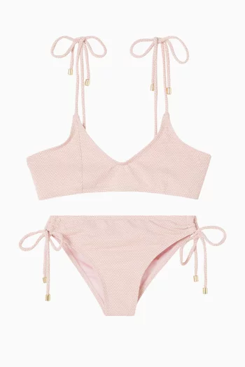 Bahamas Two-piece Lurex Swimsuit