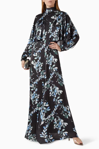 فستان هاربر بنقشة زهور