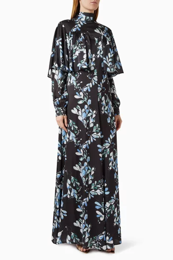 فستان هاربر بنقشة زهور