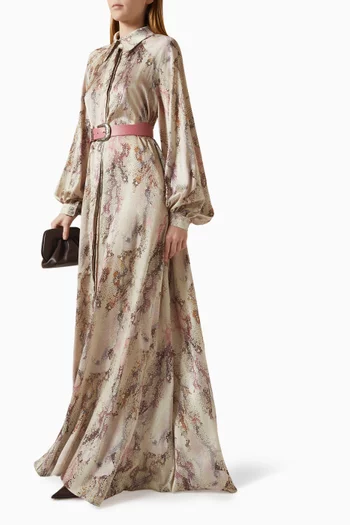 فستان ستيلا بحزام