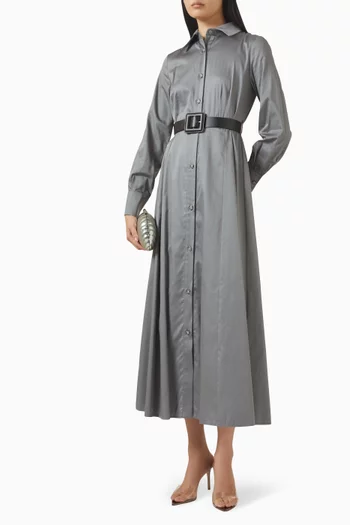 Belted Shirt Dress