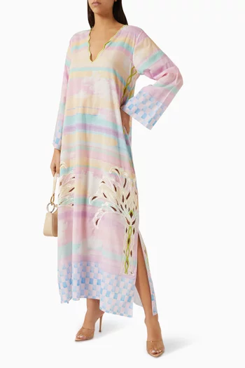 Ally Printed Kaftan