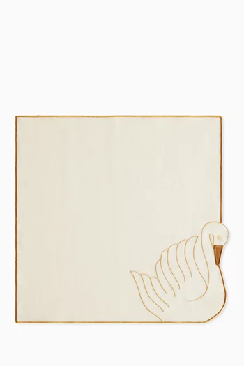Swan Napkins, Set of 2