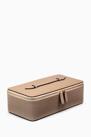 حافظة مجوهرات جلد باناما