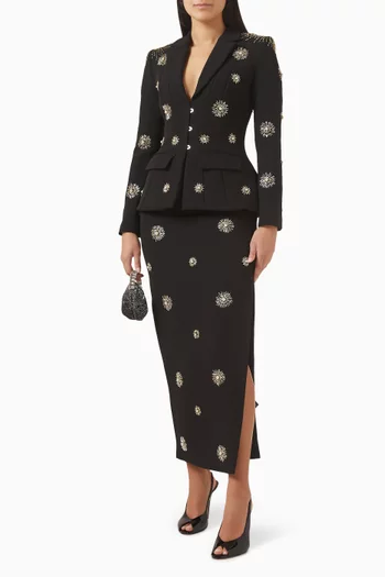 تنورة مارسيلا مطرزة