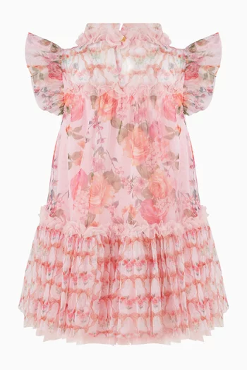 فستان ماريغولد بنقشة زهور