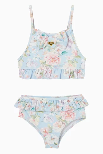 طقم بيكيني كيري بنقشة زهور