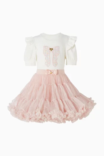 بلوزة ديلورا بعقدة تويد