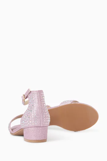 Athena Crystal Sandals