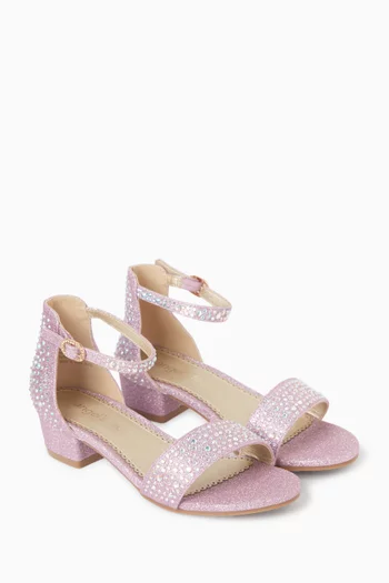 Athena Crystal Sandals