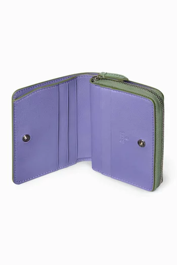 محفظة مارمونت ميني بشعار حرفي GG وسحّاب جلد لامع