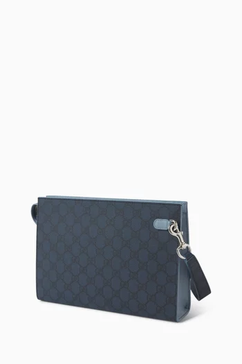 Small Pouch in GG Supreme Canvas