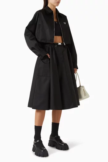 تنورة بقصة مستديرة نايلون معاد تدويره