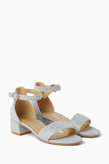 Erin Crystal Sandals
