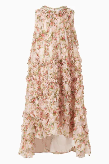 Floral Ruffle Dress