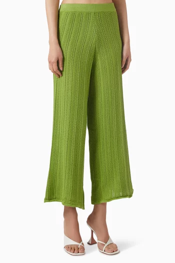 بنطال كلاريسا منسوج