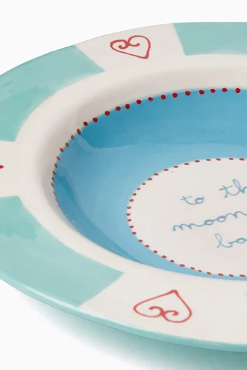 To The Moon & Back Dinner Plate