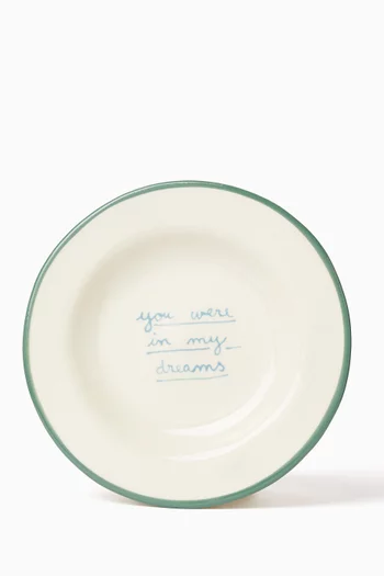 You Were in My Dreams Dessert Plate