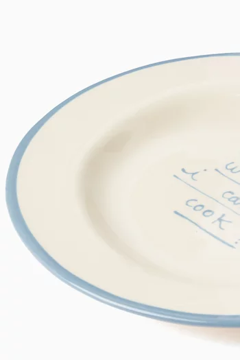 Can't Cook Dessert Plate