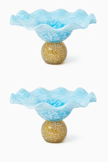 Lola Glass Soucoupe, Set of 2