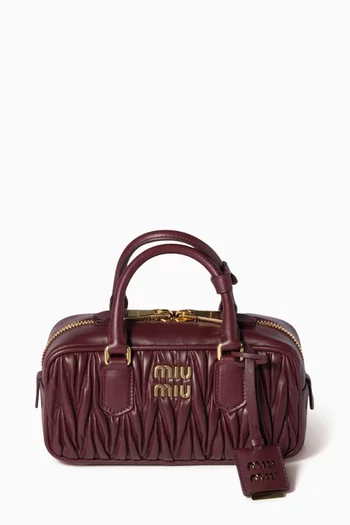 حقيبة يد أركادي جلد مبطن