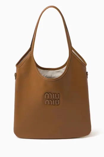 حقيبة كتف آيفي بيد علوية جلد