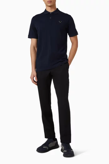 Polo Shirt in Piqué