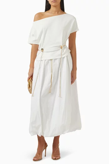 تي شيرت ويندي مزين بسلسلة